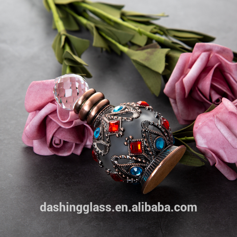 15ml Refillable Arabic Oil Perfume Bottles Botol Parfum Perfume Oil Bottles dubai Oil Perfume Oud Glass Bottles