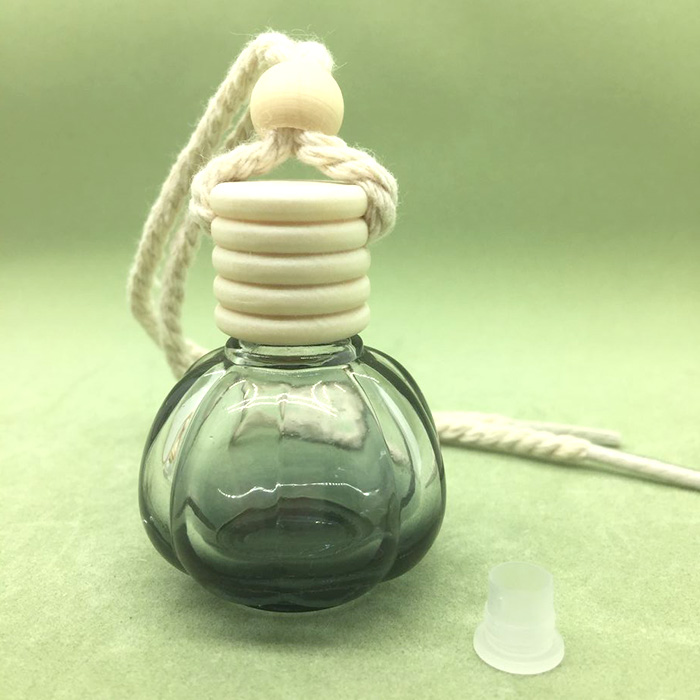 15ml Tiny glass hanging car air freshener refill bottle