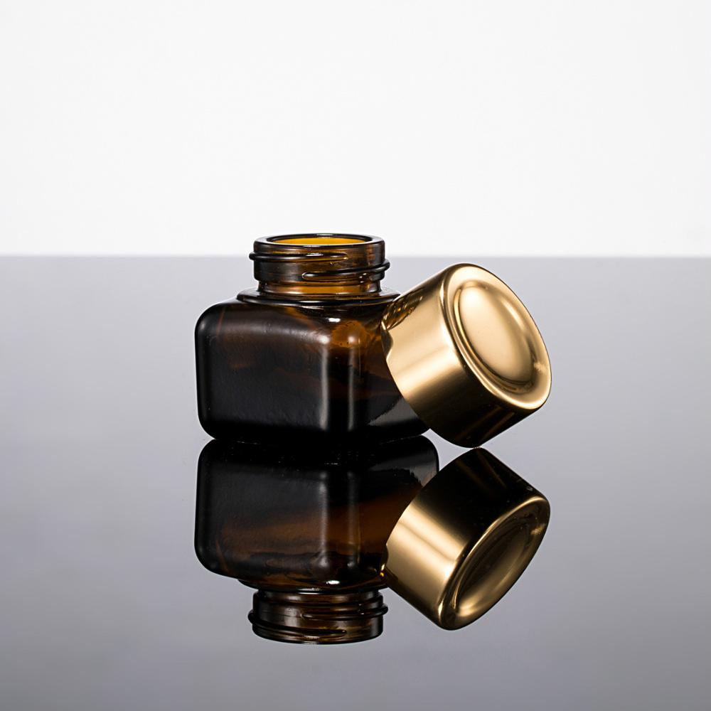 15ml amber glass jar Estee Lauder eye cream glass jar 15g