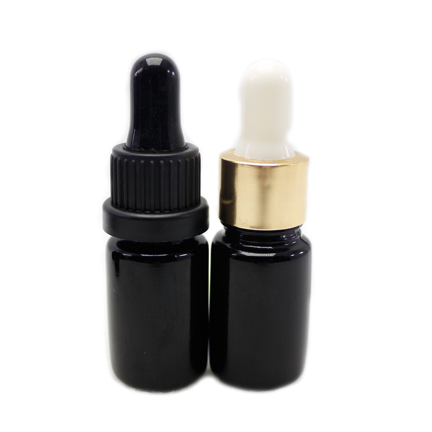 15ml black spray violet glass bottle uv cosmetic container for Skincare DV248E