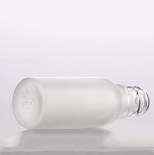 15ml clear frosted fine oil bottle