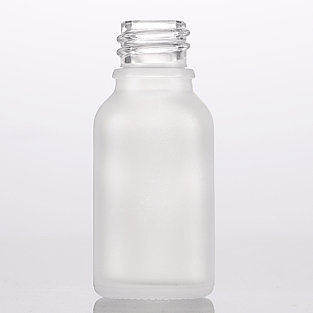 15ml clear frosted fine oil bottle