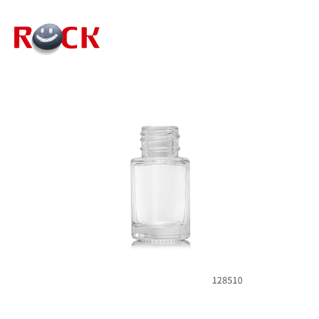 15ml clear glass screw bottle for lotion cream with serum spray