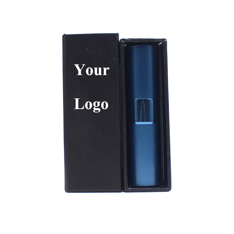 15ml colorful twist refill aluminium perfume spray bottle