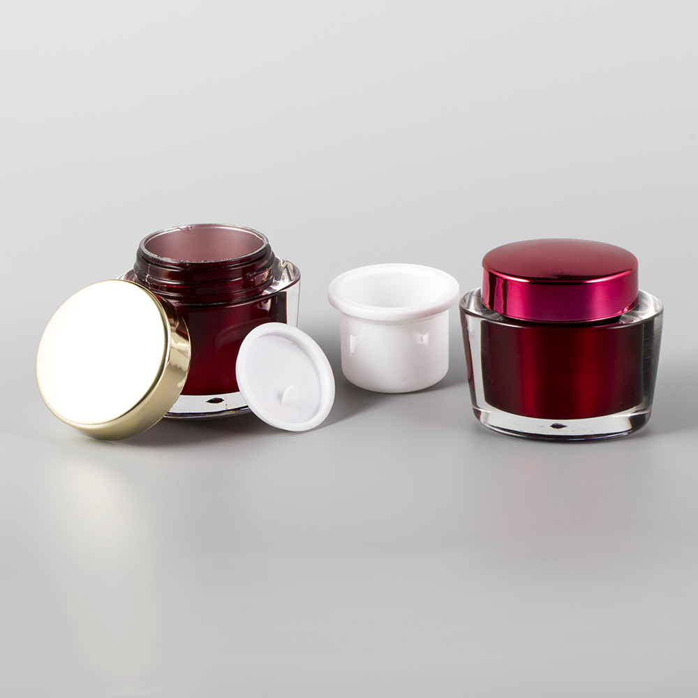 15ml face cream packaging plastic jar skincare cosmetic pot