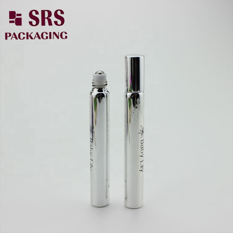 15ml glass roller bottles essential oil with steel roller ball for cosmetics-packaging