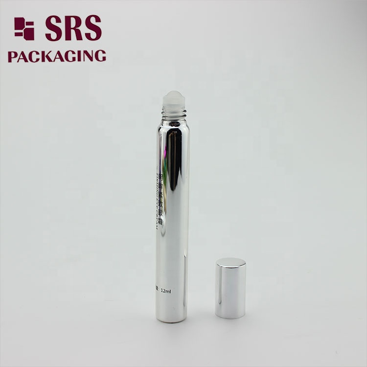 15ml glass roller bottles essential oil with steel roller ball for cosmetics-packaging