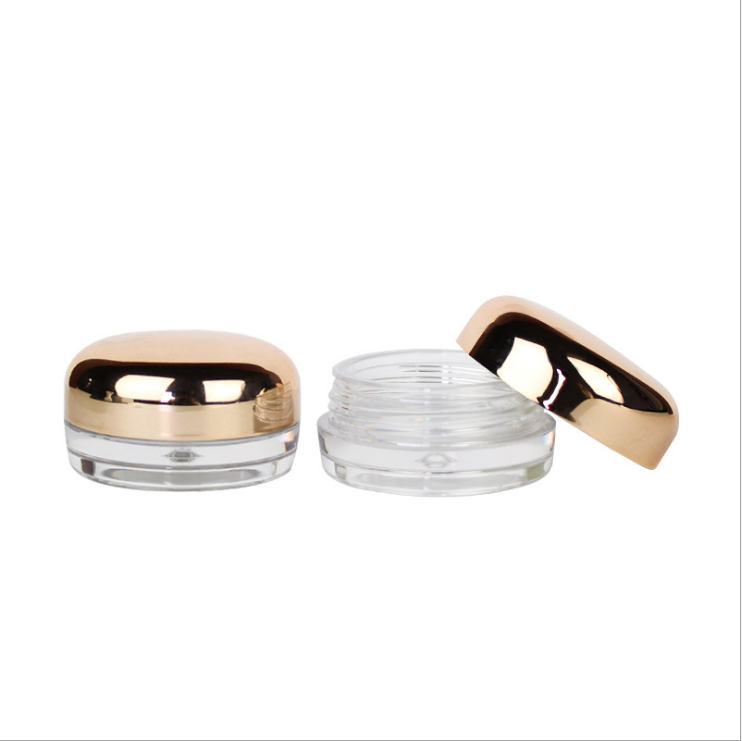 15ml gold lid cream bottle face cream jar eye cream box ointment bottle bottle round cosmetic packing material