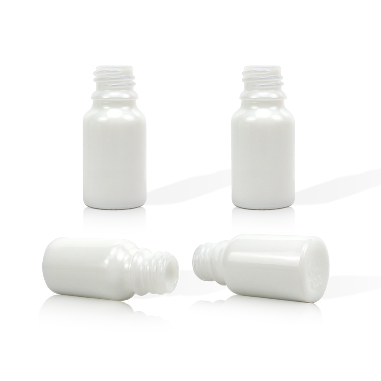 15ml luxury high end empty custom logo lotion fragrance essential oil skin care packaging glass bottle