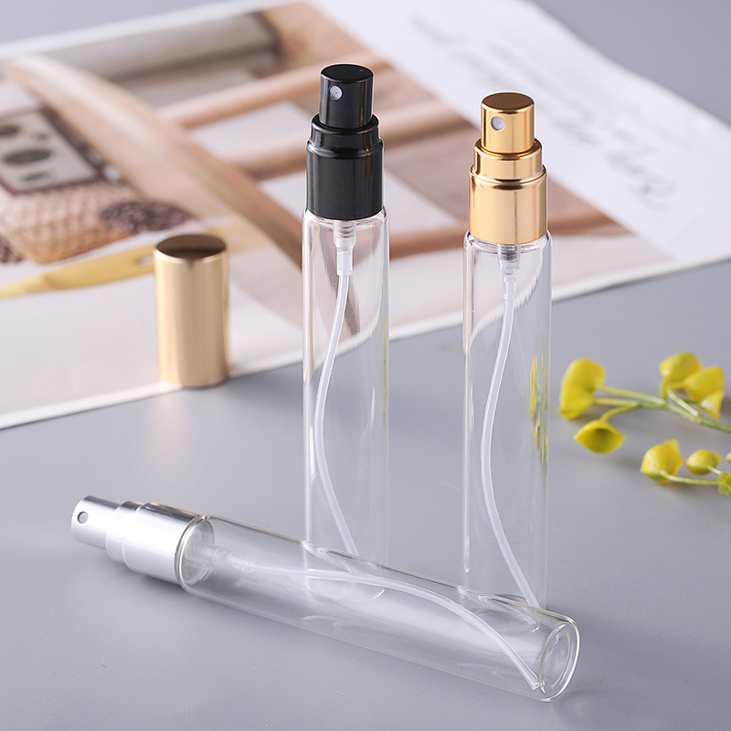 15ml mini empty clear glass pen type perfume spray bottle manufacture Custom Cheap Refill Perfume Atomizer