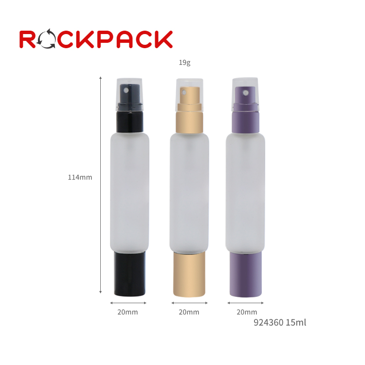 15ml misters double side roll on glass refillable spray perfume bottle wholesale