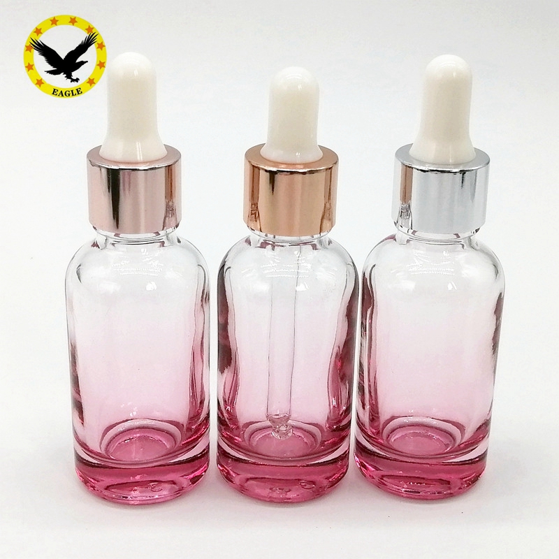 15ml pink glass dropper bottles e liquid essential oil glass bottles
