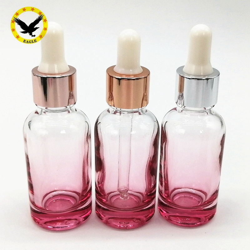 15ml pink glass dropper bottles e liquid essential oil glass bottles