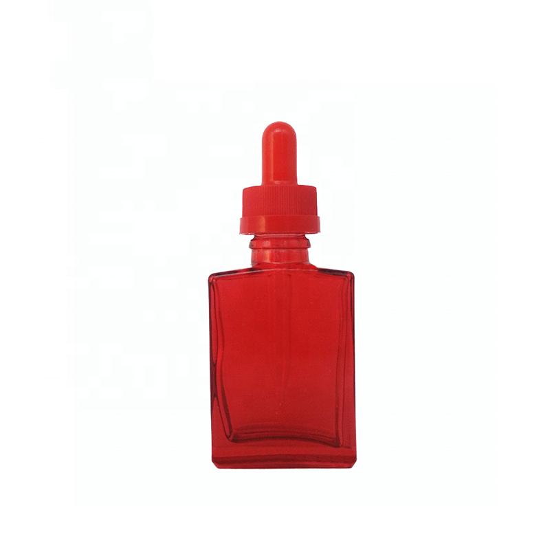 15ml rectangle bottles dropper bamboo square/sale square pipette bottle bamboo 30 ml essential oil bottles/ vape bottles glass
