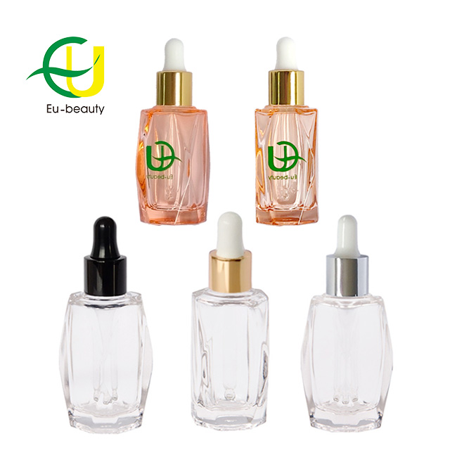 15ml serum dropper for essential oil bottle with aluminum glass bottles dropper