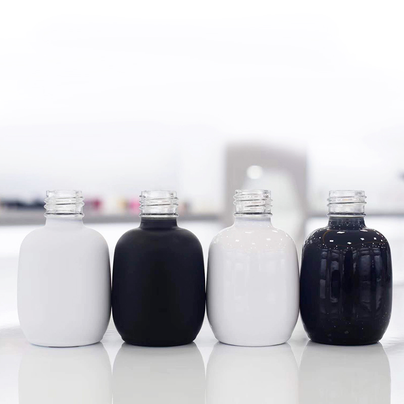 15ml unique shaped glass bottles wholesale for nail polish custom made nail polish bottle