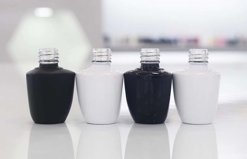 15ml unique shaped glass bottles wholesale for nail polish custom made nail polish bottle