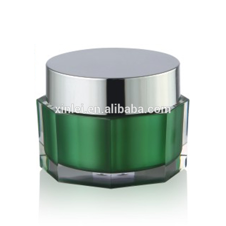 15ml30ml50ml octangle shape cosmetics cream packaging use acrylic jar