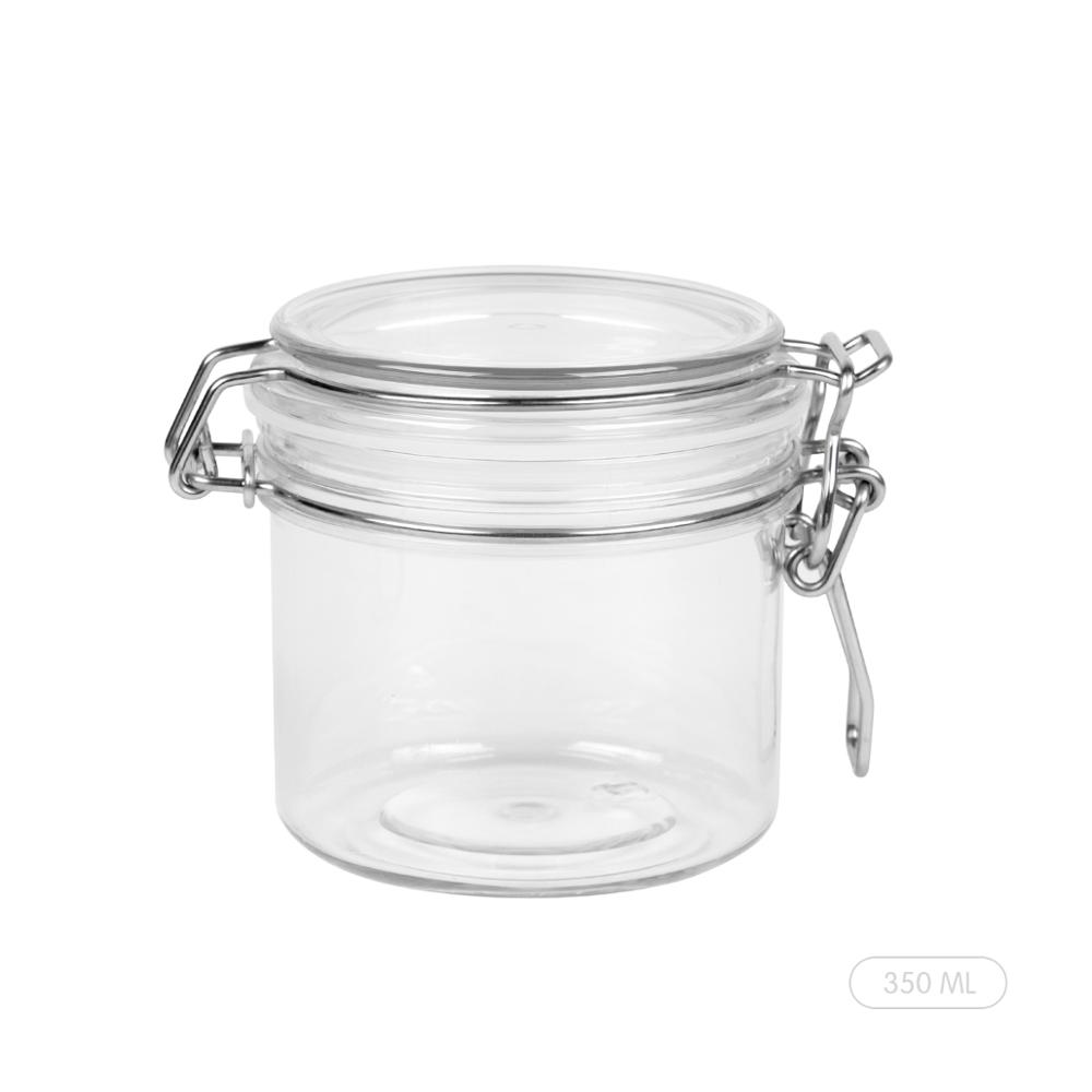 15oz 15 ounce 450ml plastic kilner jar seal lock lid jar canning jar for skin care cream body butter bath salt bottle