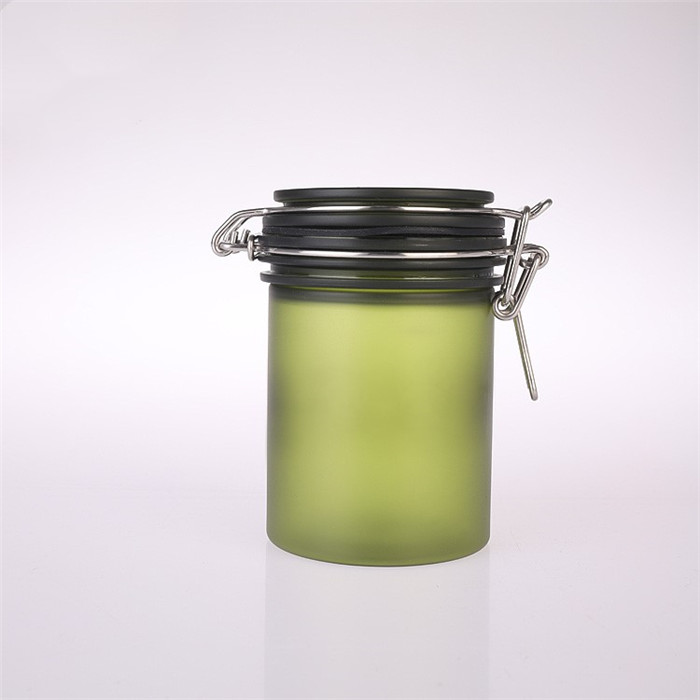 15oz 15 ounce 450ml plastic kilner jar seal lock lid jar canning jar for skin care cream body butter bath salt bottle