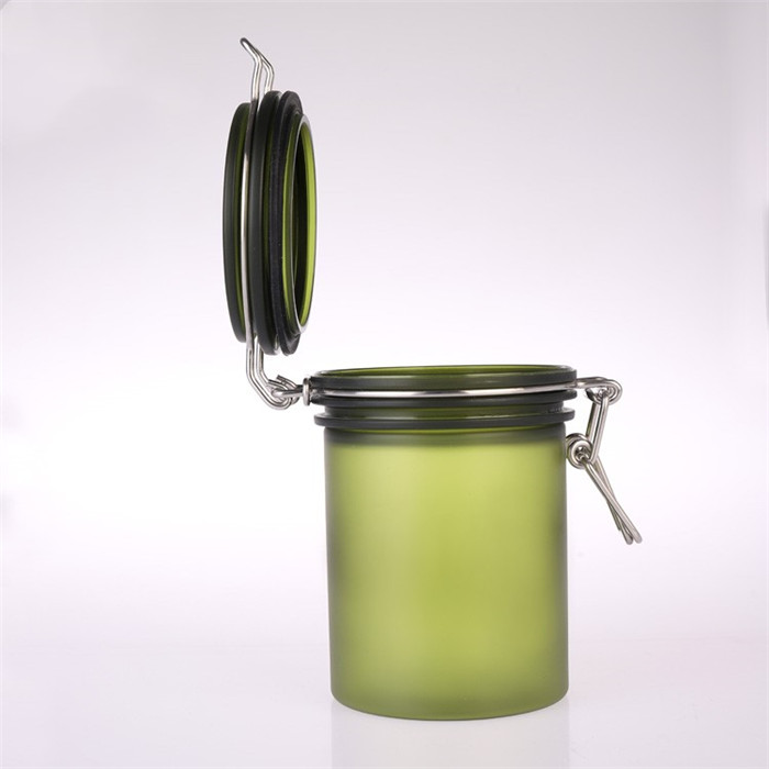 15oz 15 ounce 450ml plastic kilner jar seal lock lid jar canning jar for skin care cream body butter bath salt bottle