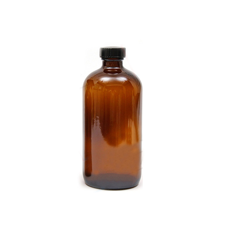16 OZ 500ML Refillable Amber Glass Spray Bottle Essential Oil Glass Bottle With Black Trigger Spray Top
