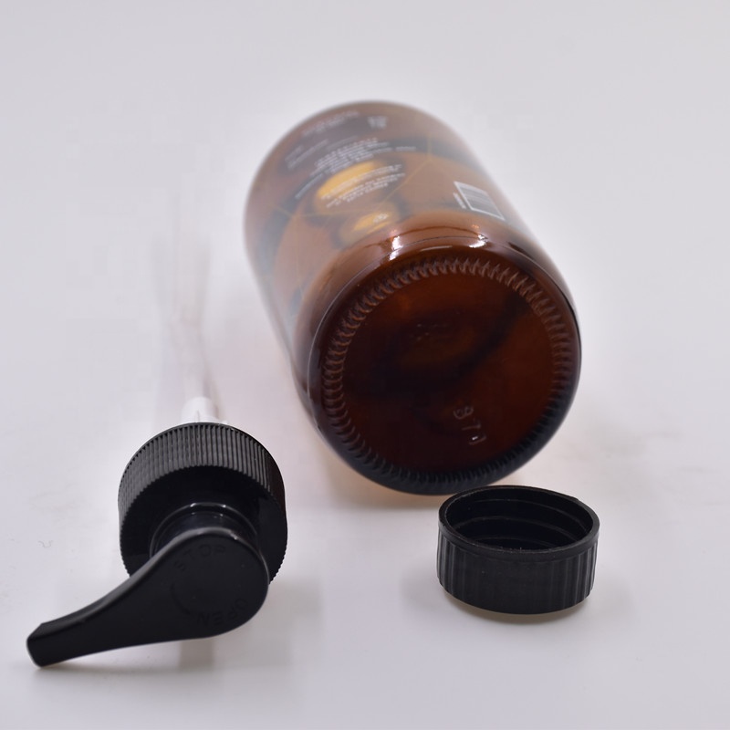 16 Ounce Clear Glass Boston Round Bottles with Stainless Steel Pumps Great for Essential Oils Lotions Liquid Soaps