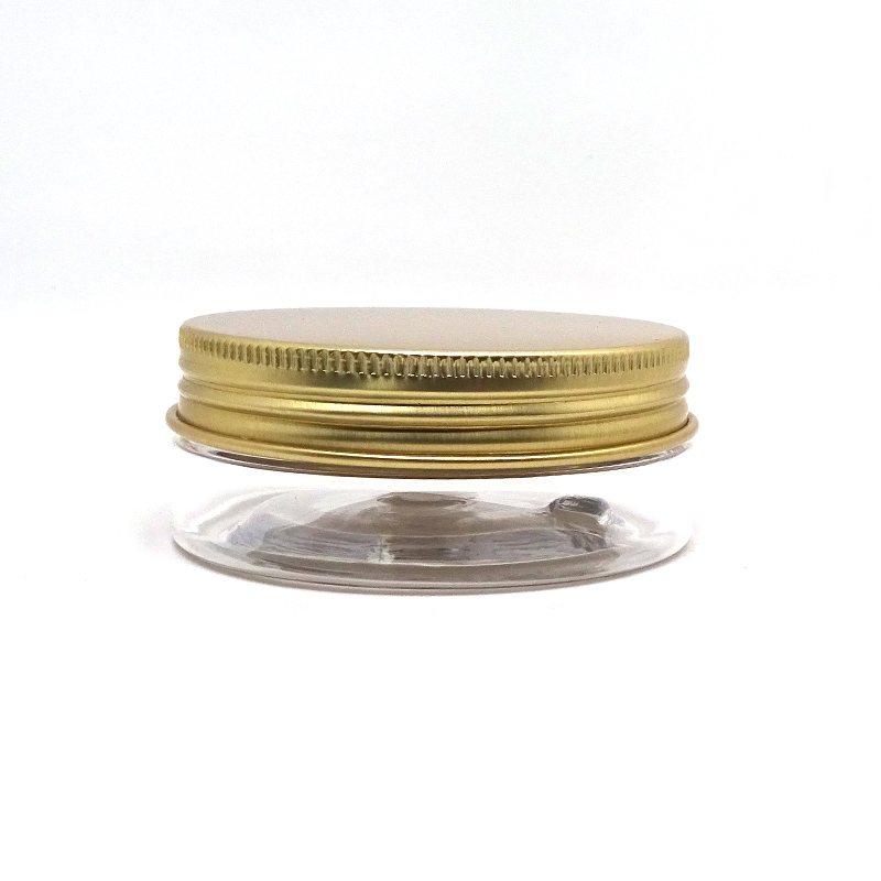 16 oz 500ml Clear Plastic Transparent Pet Cosmetic Cream Hair jars