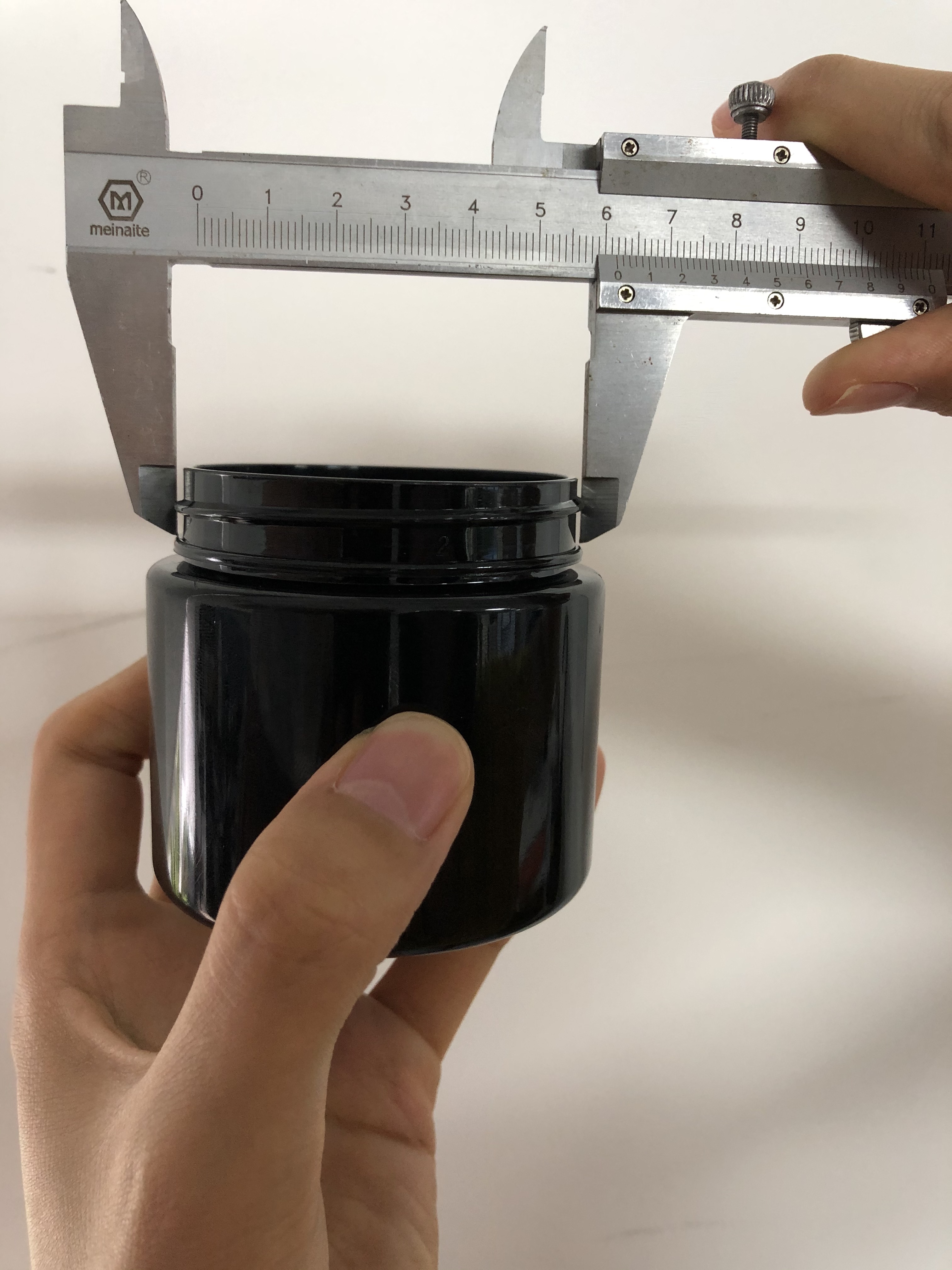 160g 160ml CRC PET Jar Childproof PET jar Plastic Cylinder Medicine Pharma Jar Opaque color with Child Resistant Cap Wholesales