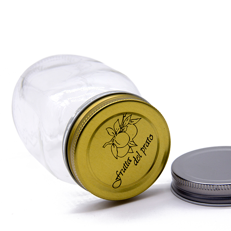 16Oz 500Ml 450Ml Mason Glass Jars With Lids For Preserves Jam Honey Jelly Wedding Baby