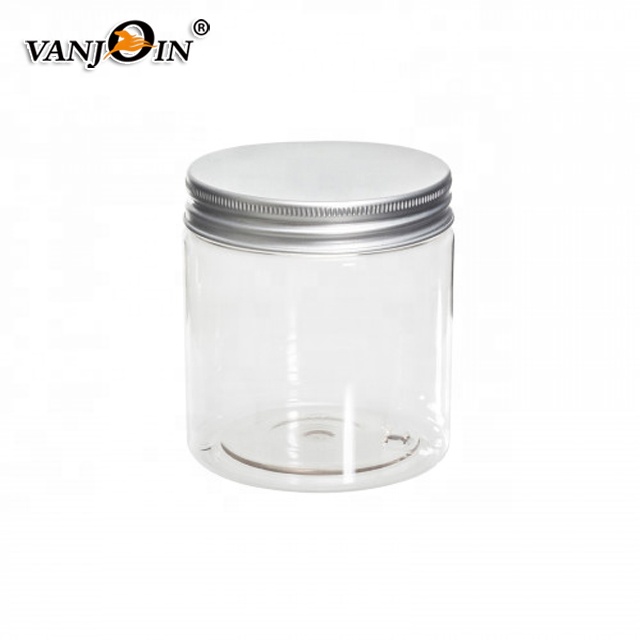 16oz 100ml 200ml of 89/400 Wide Mouth Clear Wide Mouth Round Plastic Jars