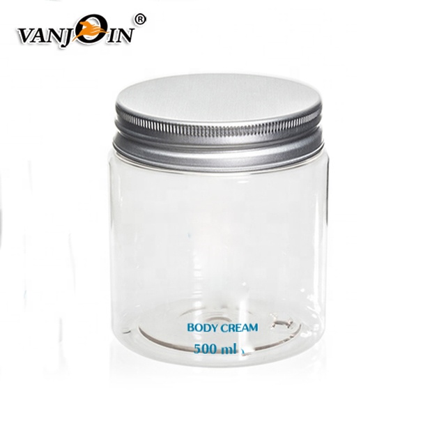16oz 100ml 200ml of 89/400 Wide Mouth Clear Wide Mouth Round Plastic Jars