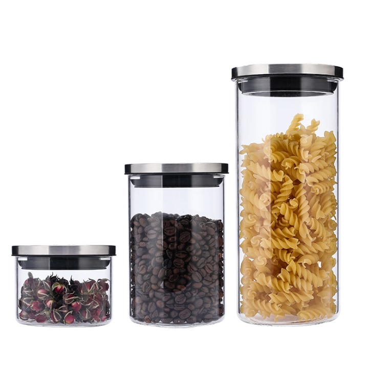 16oz 200ml wide mouth storage spice bottle glass