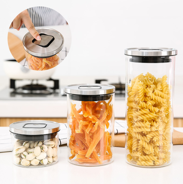 16oz 200ml wide mouth storage spice bottle glass