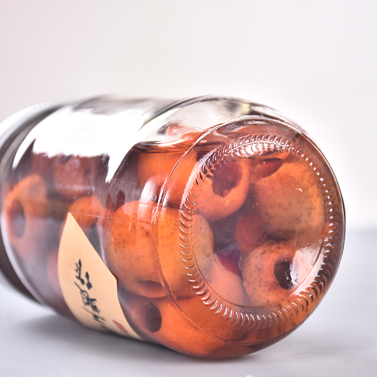 16oz 32oz 500ml 1000ml wide mouth empty clear glass food storage jar with sealed screw lid