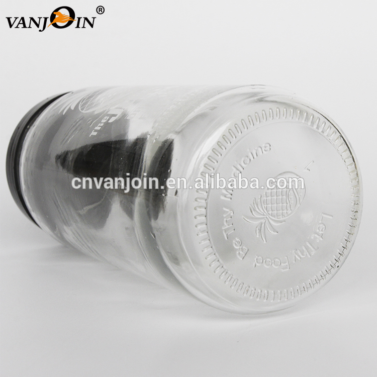 16oz 500ml Unique Cylinder Empty Glass Cold Brew Coffee Bottles