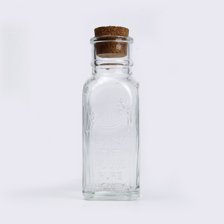 16oz Classical Glass Muth Honey Jar with Cork