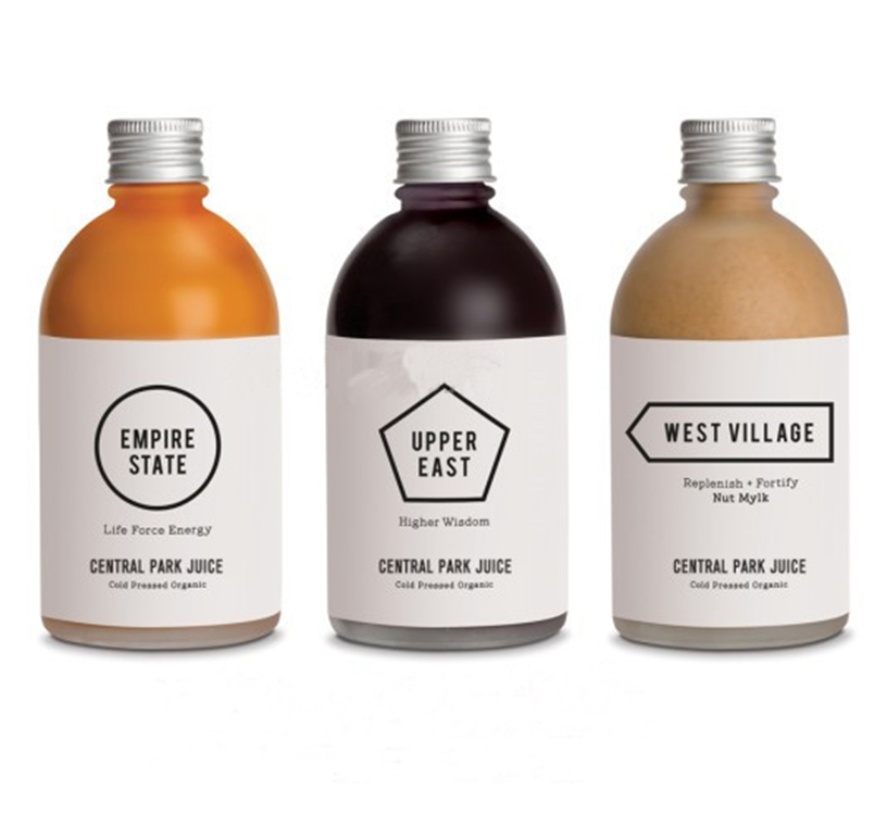 16oz Empty Clear Round Glass Cold Brew Coffee Syrup Juice Milk Boston Bottle With Silver/Gold Cap