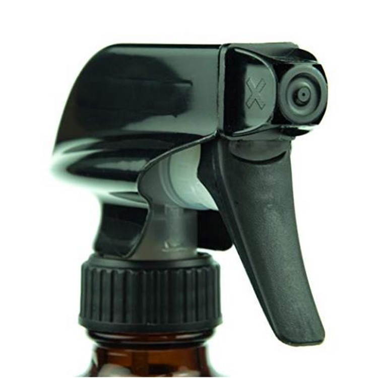 16oz Glass Boston Round Bottle With Cap Or Spray