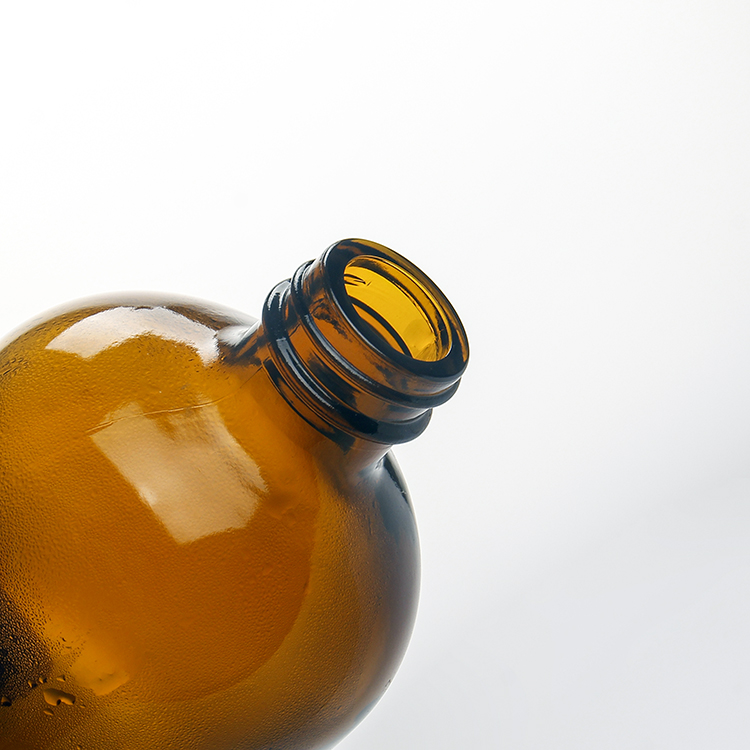 16oz Refillable Container 250ml 500ml Empty Amber Glass Spray Bottles With Labels For Cleaning Products