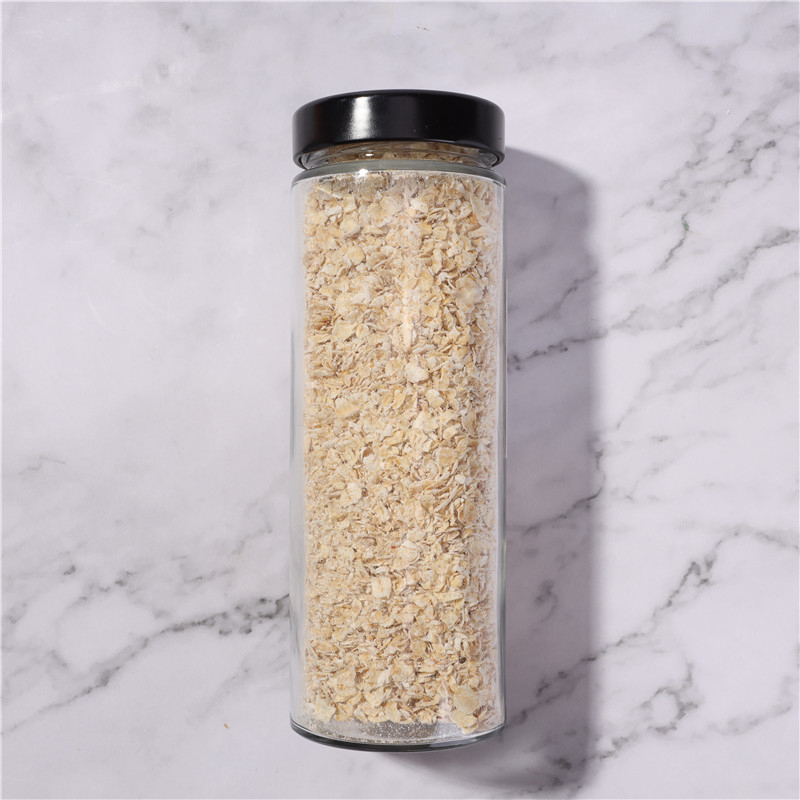 16oz Wholesale Paragon Glass Bottle For Soy Kitchen Food Storage With Wide Mouth Metal Twist Off Lids
