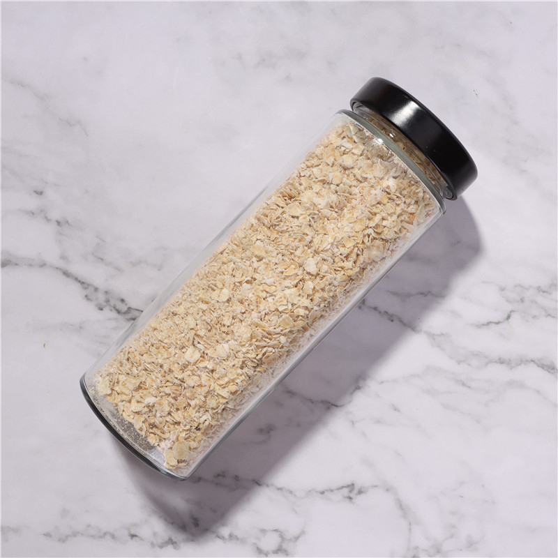 16oz Wholesale Paragon Glass Bottle For Soy Kitchen Food Storage With Wide Mouth Metal Twist Off Lids