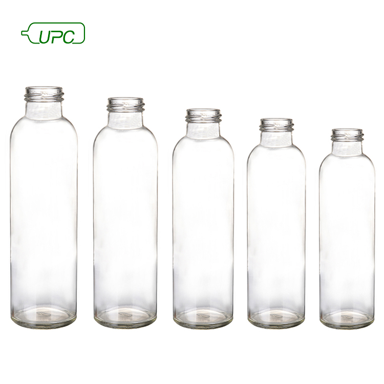 16oz glass juice bottle