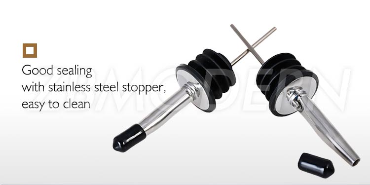 17 Oz Oil and Vinegar Dispenser Set, Olive Oil Bottle For Kitchen Cruet Set With Metal Holder Stand