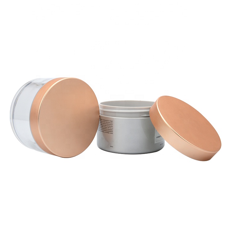 170ml 6oz hair cream plastic pet clear jar empty private label large 8oz cosmetic jars plastic 200ml 8 oz cosmetic jars