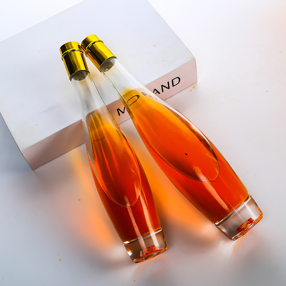 175 275 375 500ml empty vodka tequila liquor alcohol glass bottle with cork stopper/screw cap