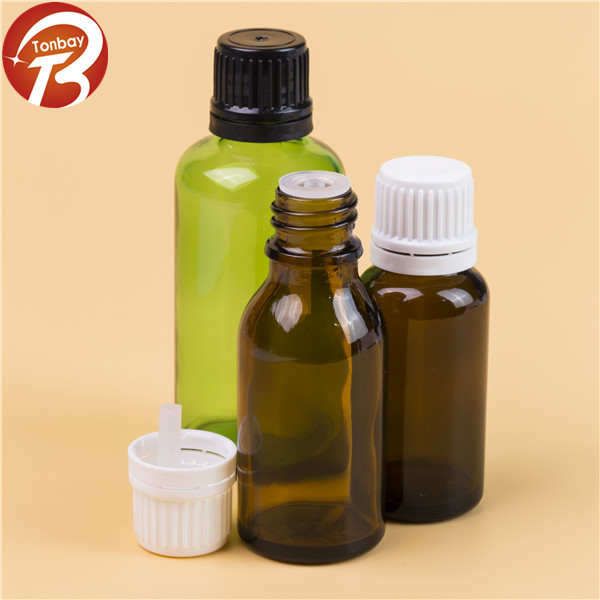 18/410 10ml amber essential oil glass bottle amber E liquid glass bottle container low price from China manufacturer