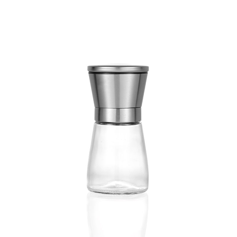 180g 300g hand grinder bottle glass seasoning bottle for sesame black pepper