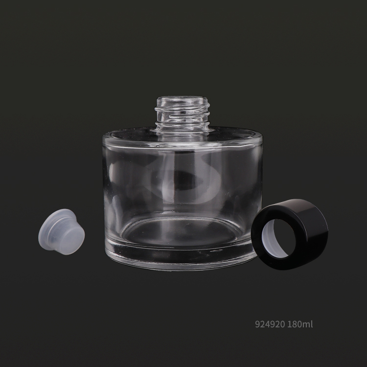 180ml 200ml Home decoration reed diffuser glass perfume aromatherapy bottles