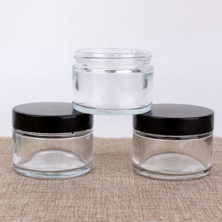 180ml 260ML glass jar with metal lid for honey jam sauce